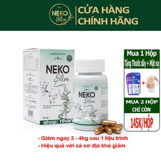 Thảo mộc Giảm cân Neko Slim hỗ trợ giảm cân nhanh cấp tốc giảm béo an toàn viên uống không phải là thuốc