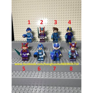 Lego minifigures nhân vật Mega Men