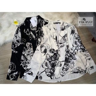 Áo sơ mi vạt chéo kiểu dáng Hàn Quốc (ảnh thật sản phẩm).