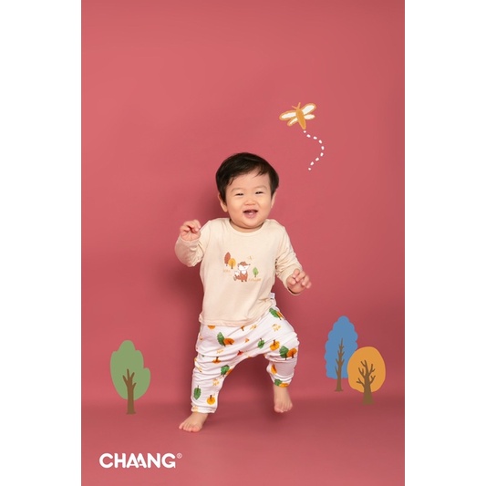 Chaang bộ body cúc vai, body chip Chaang Park cho bé AW22 hihistores