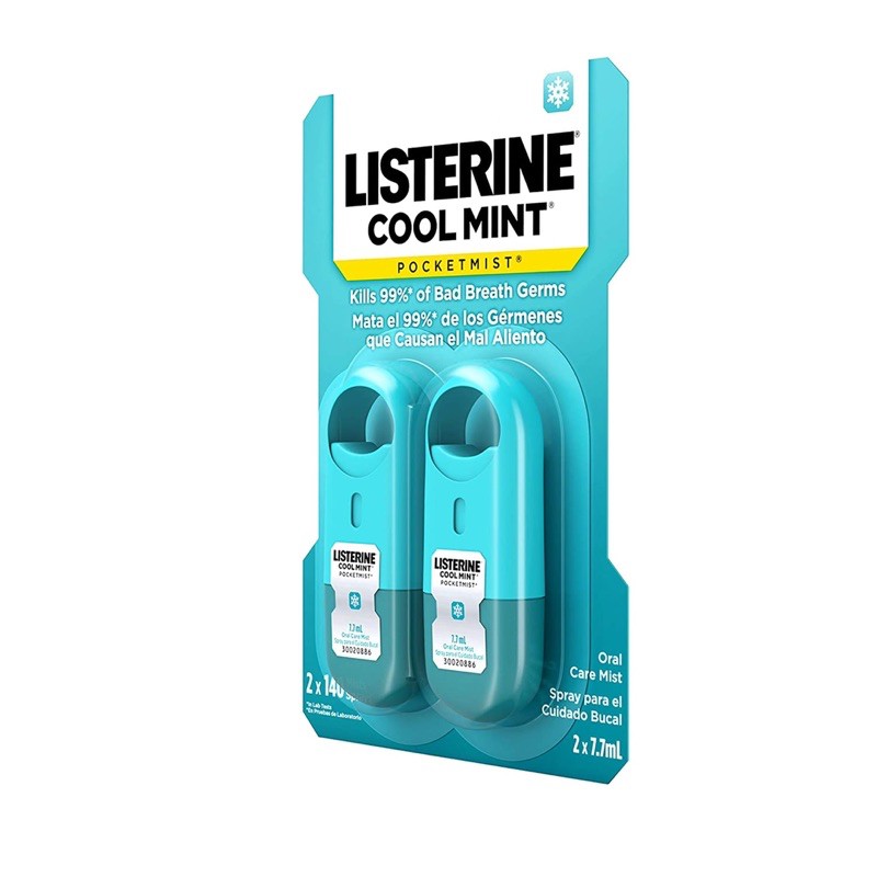 Xịt Thơm Miệng Listerine 2x7.7ml