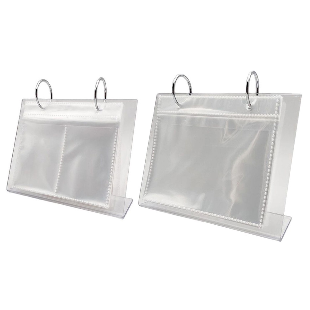 Album Đựng Ảnh / Thẻ / Album Ảnh / Lịch Để Bàn 3 / 5 Inch Bằng Acrylic Trong Suốt