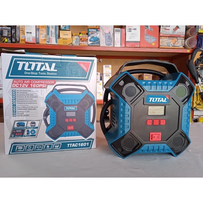 TOTAL Dụng cụ kiểm tra hơi lốp xe ô tô TTAC1601