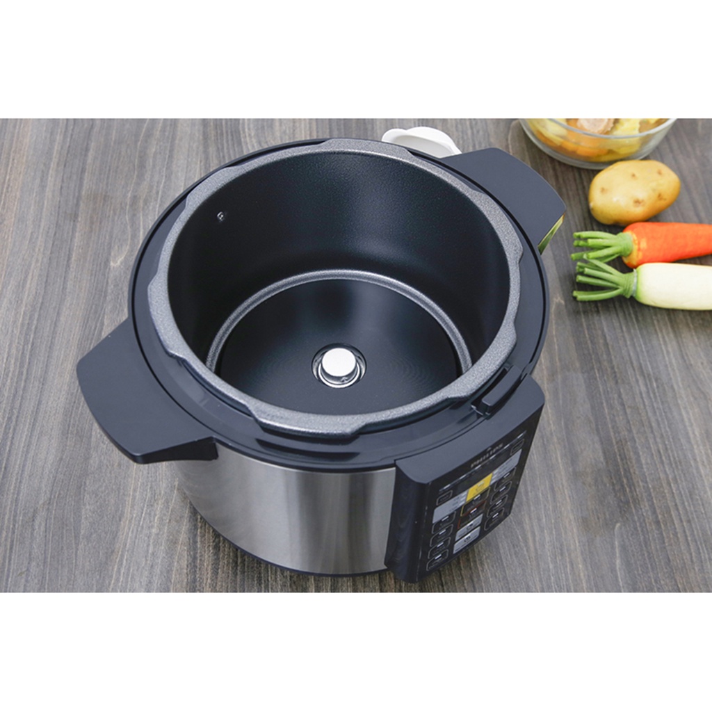 Nồi áp suất PHILIPS HD2137/65 6 lít điện tử và HD2136 5.0L - hàng chính hãng