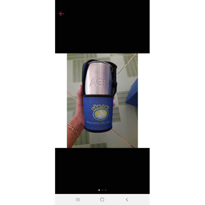 Combo 3 Ly giữ nhiệt  ACB 500ml kèm phụ kiện ống hút,dụng cụ khuấy