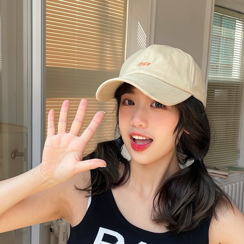 [Mã FAMARAL1 giảm 10K đơn 50K] Mũ lưỡi trai nón kết thêu chữ off ulzzang unisex phù hợp cho cả nam và nữ nhiều màu
