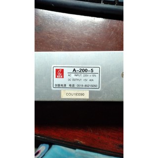 Nguồn tổ ong 5V - 40A ( hàng cũ tháo màn hình LED)