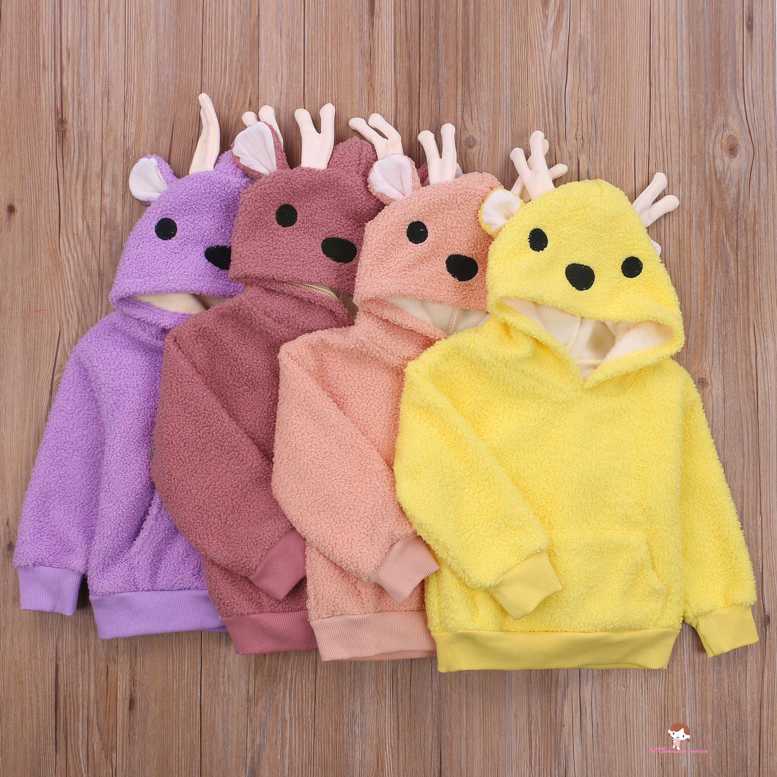 Áo Hoodies Xzq7 Họa Tiết Hoạt Hình Đáng Yêu Cho Nữ