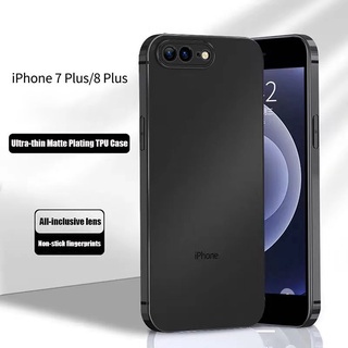 Ốp Điện Thoại TPU Siêu Mỏng Mặt Nhám Chống Sốc Góc Vuông Cho iphone 7 Plus iphone 7 8 6 6s Plus