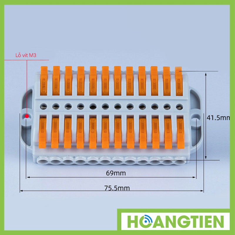 Cút nối dây điện nhanh KV223