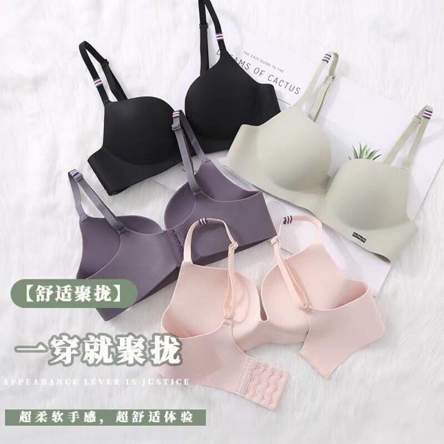 Áo lót nữ su đúc, áo ngực không gọng cao cấp nâng ngực siêu mềm JUST STYLE 988 | BigBuy360 - bigbuy360.vn