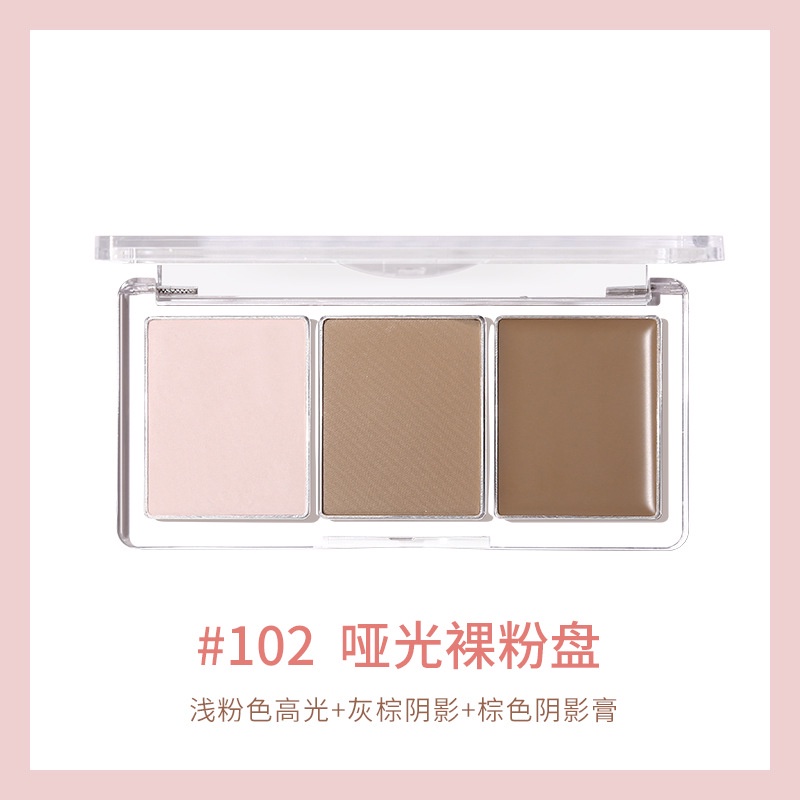 Bảng Phấn Bắt Sáng Gogotales Tạo Khối Ba Trong Một