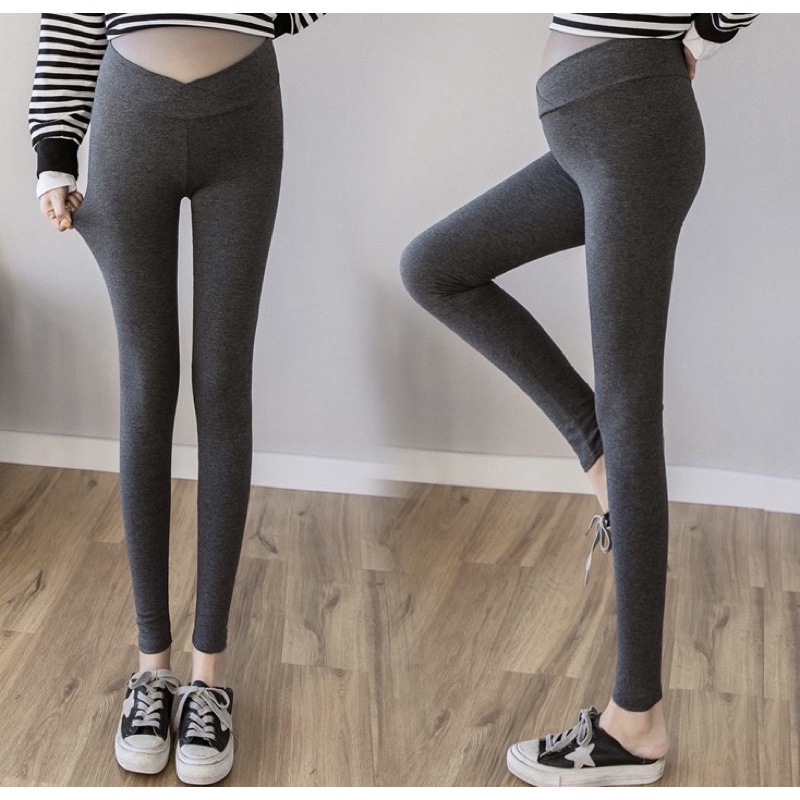 quần legging bầu chễ(full size 40-90kg) ảnh thật sản phẩm