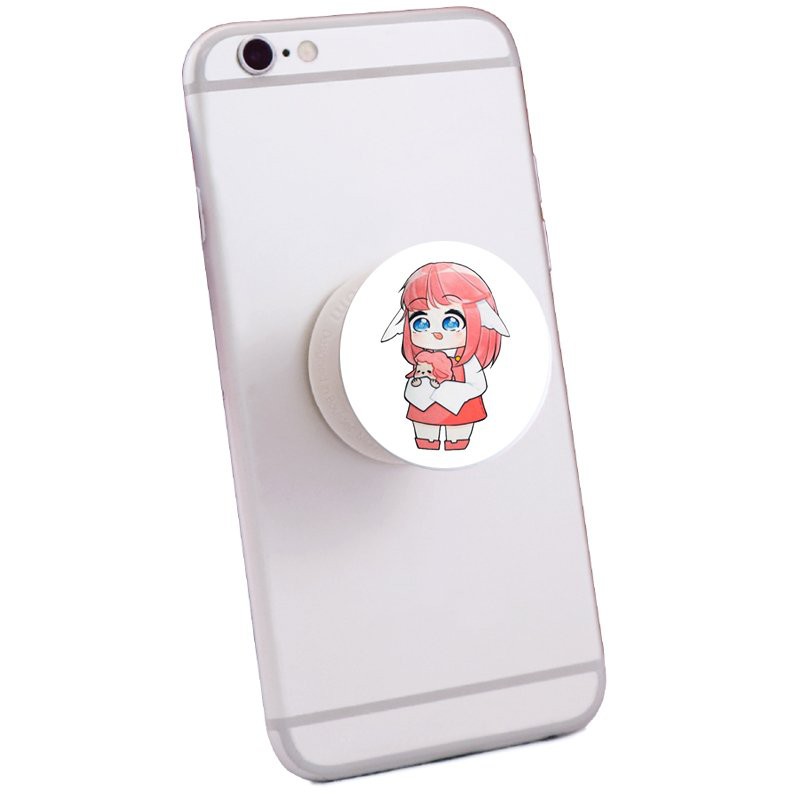 Giá đỡ điện thoại in hình HERO TEAM Mr Vịt Mèo Simmy Phong Cận Siro Kairon Timmy Kamui Sammy Đào