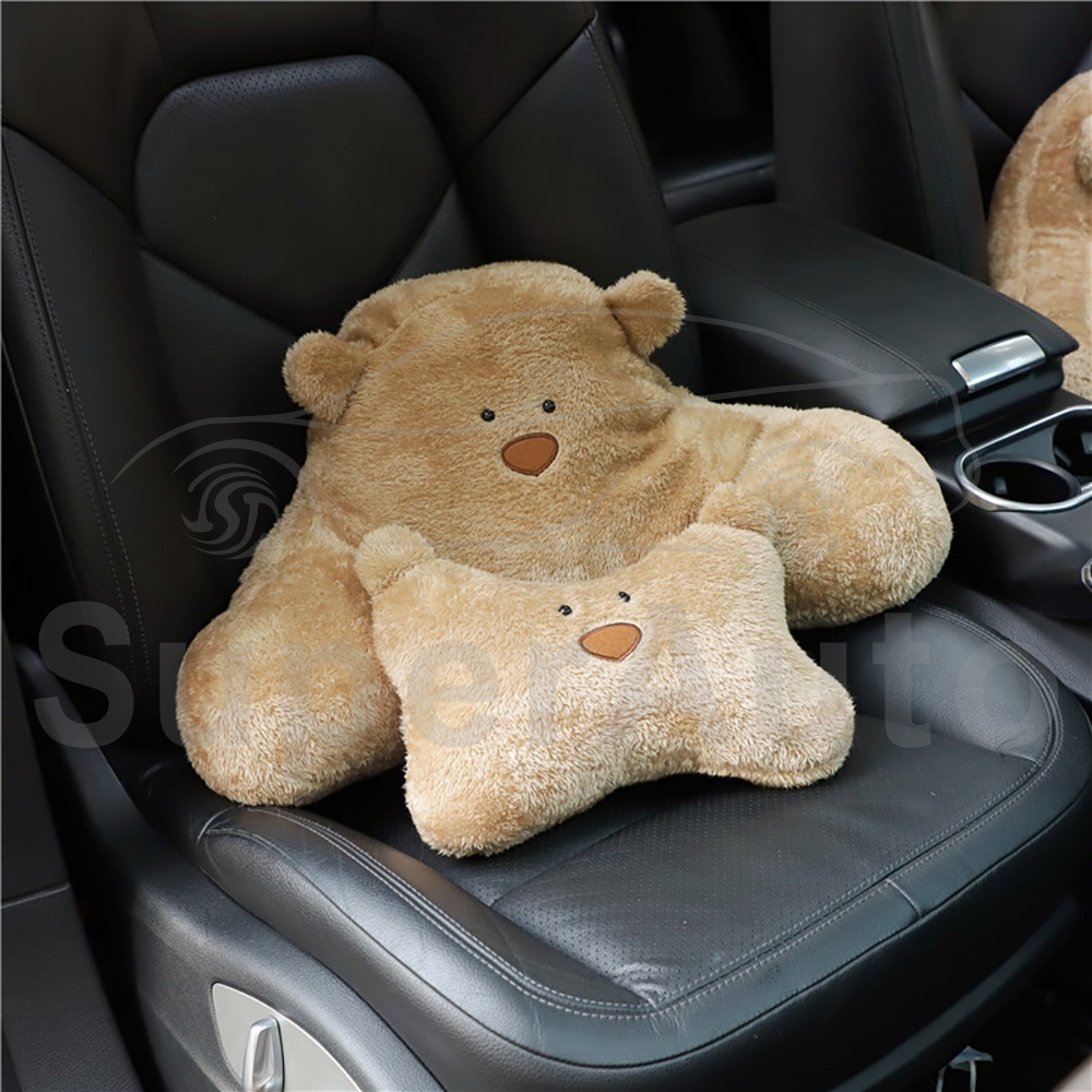 SuperAuto GốI TựA ĐầU Xe Ô Tô GốI TựA LưNg Ô Tô ĐệM Cổ Ô Tô Phụ KiệN Ô Tô
