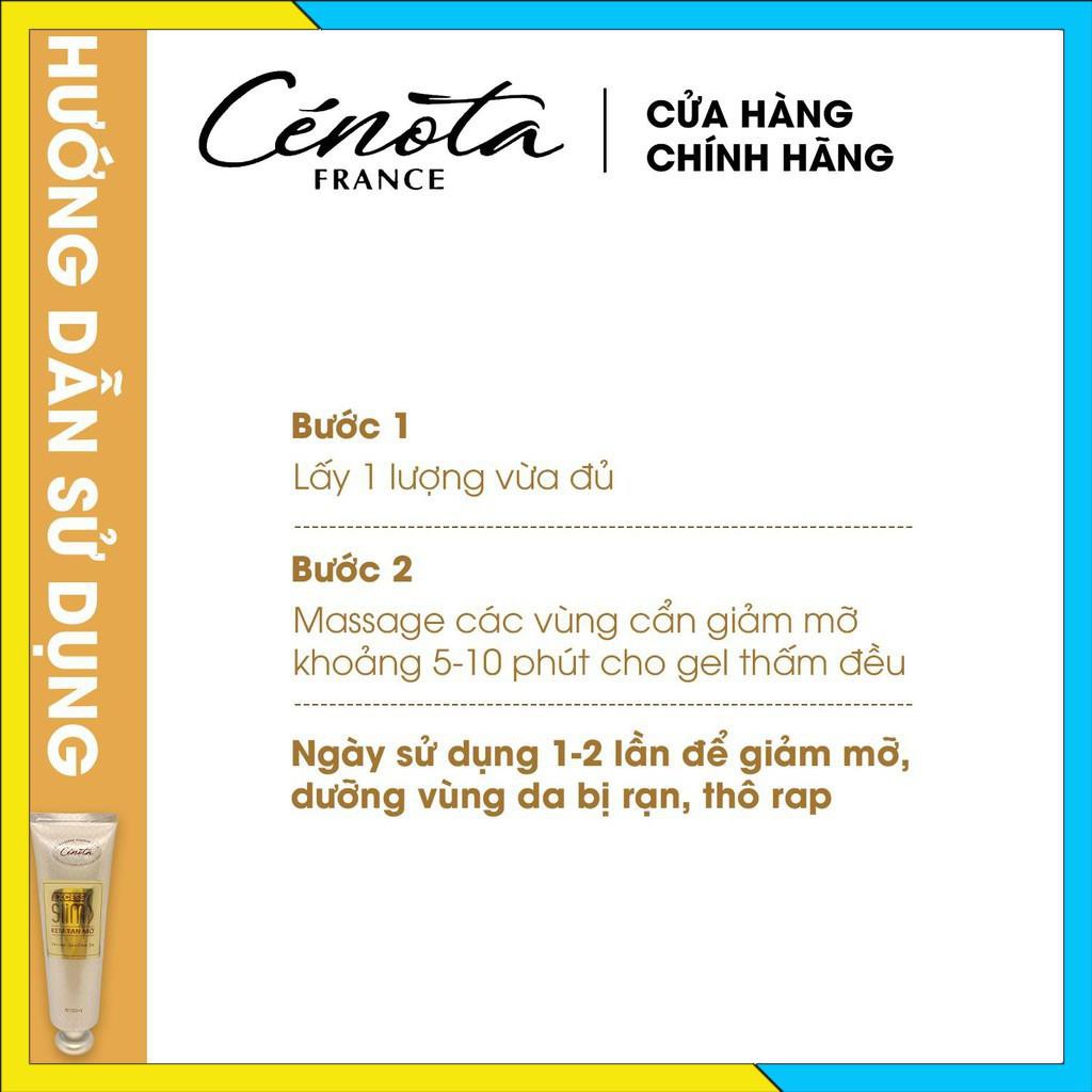 [Chính hãng] Gel tan mỡ chống rạn da Cénota Excess Slim 150ml, làm mềm, mờ thâm rạn da - Mã C25