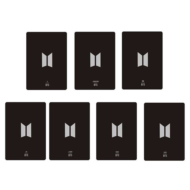 Set 7 Tấm Thẻ Ảnh Nhóm Nhạc Bts