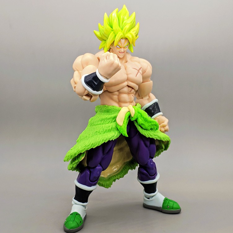 Mô hình SHF Super Saiyan Broly Full Power Dragon Ball Super Movie 18cm (BL)