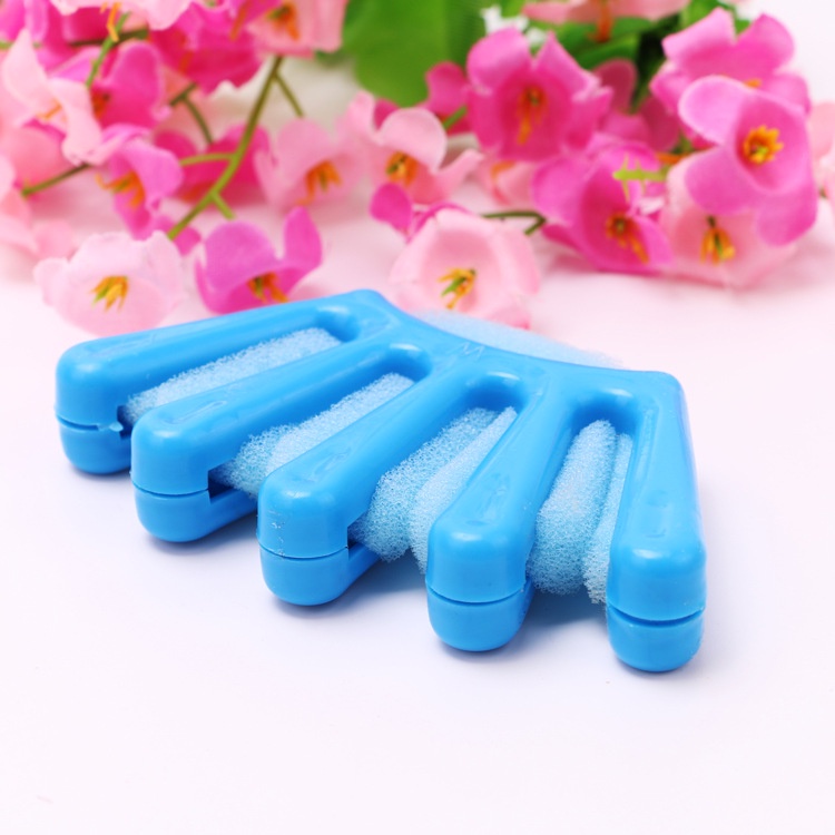 [Đỏ, xanh DC5] dụng cụ bện tạo mẫu tóc đuôi sam kiểu pháp bằng nhựa bumpits 5 ngón tay