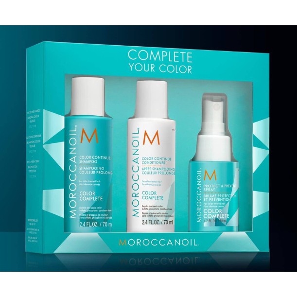 Chính hãng  Combo Trọn Bộ Bảo Vệ Màu Nhuộm Moroccanoil Color Complete (Mới) 70mlx2+50ml ( New 2021 )