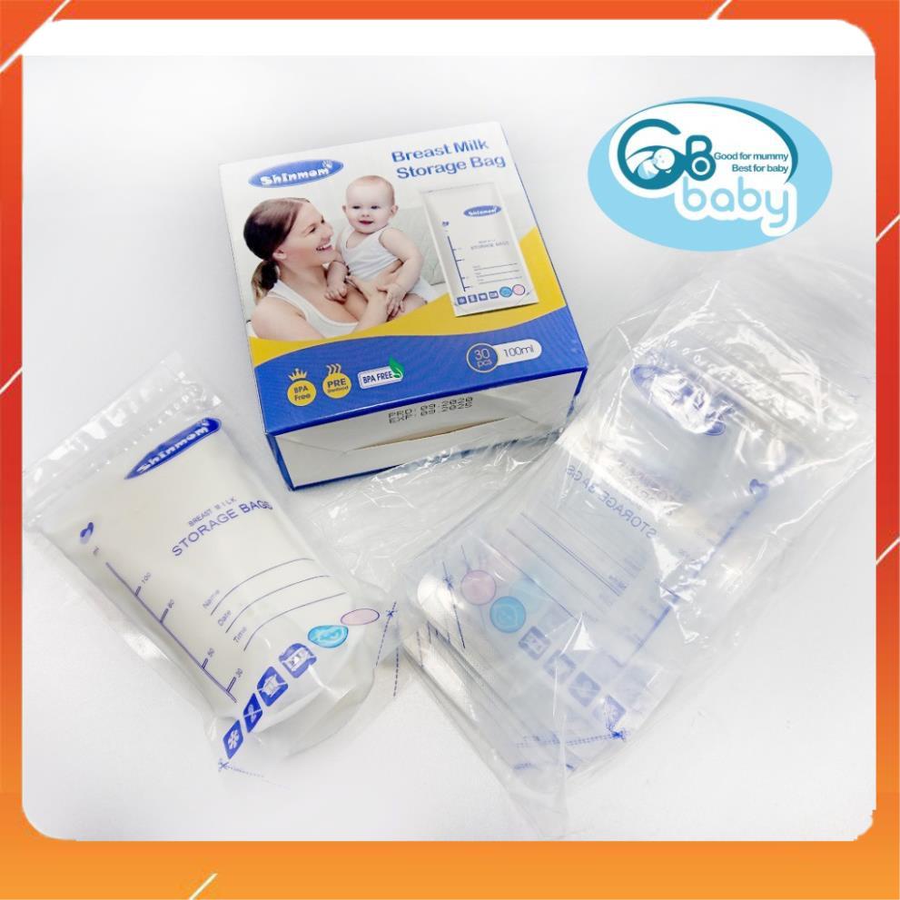 Túi Trữ Sữa Shinmom 250ml/150ml/100ml + Túi Trữ Sữa GB-Baby 250ml/200ml/100ml