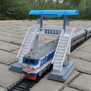 Mô hình trạm xe lửa dùng để trang trí độc đáo
