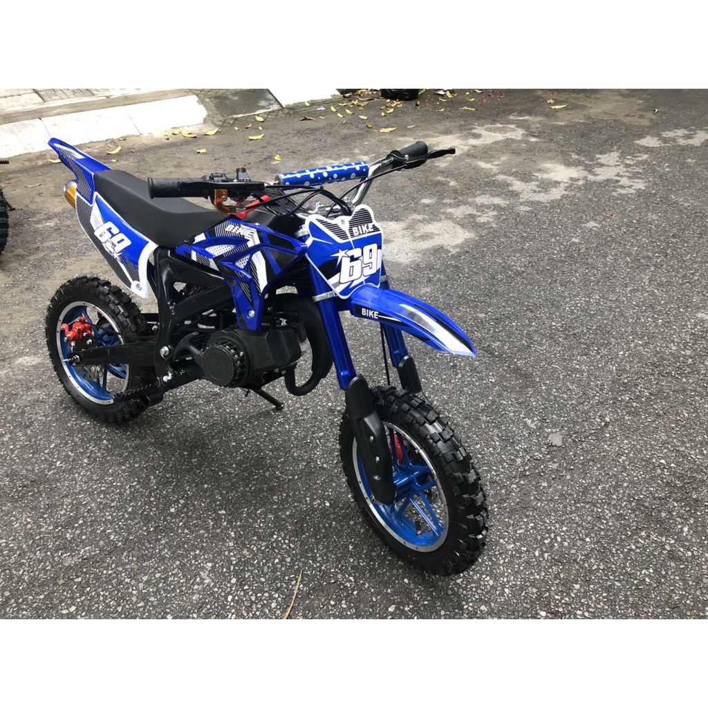 xe cào cào mini 50cc CÓ ĐỀ full option - xe ruôi - xe tam mao  loại phuộc ngược bánh lớn