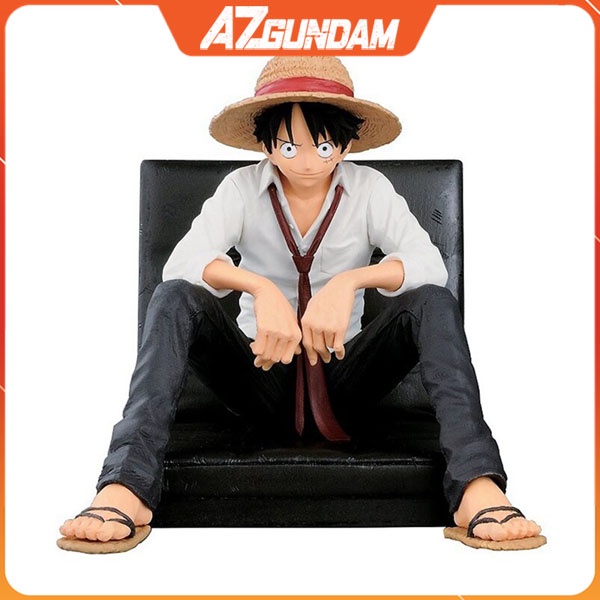 Mô Hình Nhân Vật One Piece Luffy Sitting Luffy Ngồi Ghế Chính hãng Nhật Bản