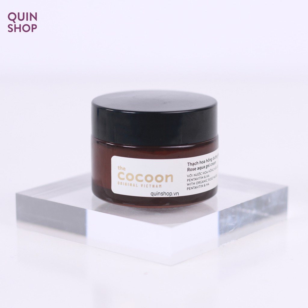 Thạch Dưỡng Ẩm The Cocoon Rose Aqua Gel Cream