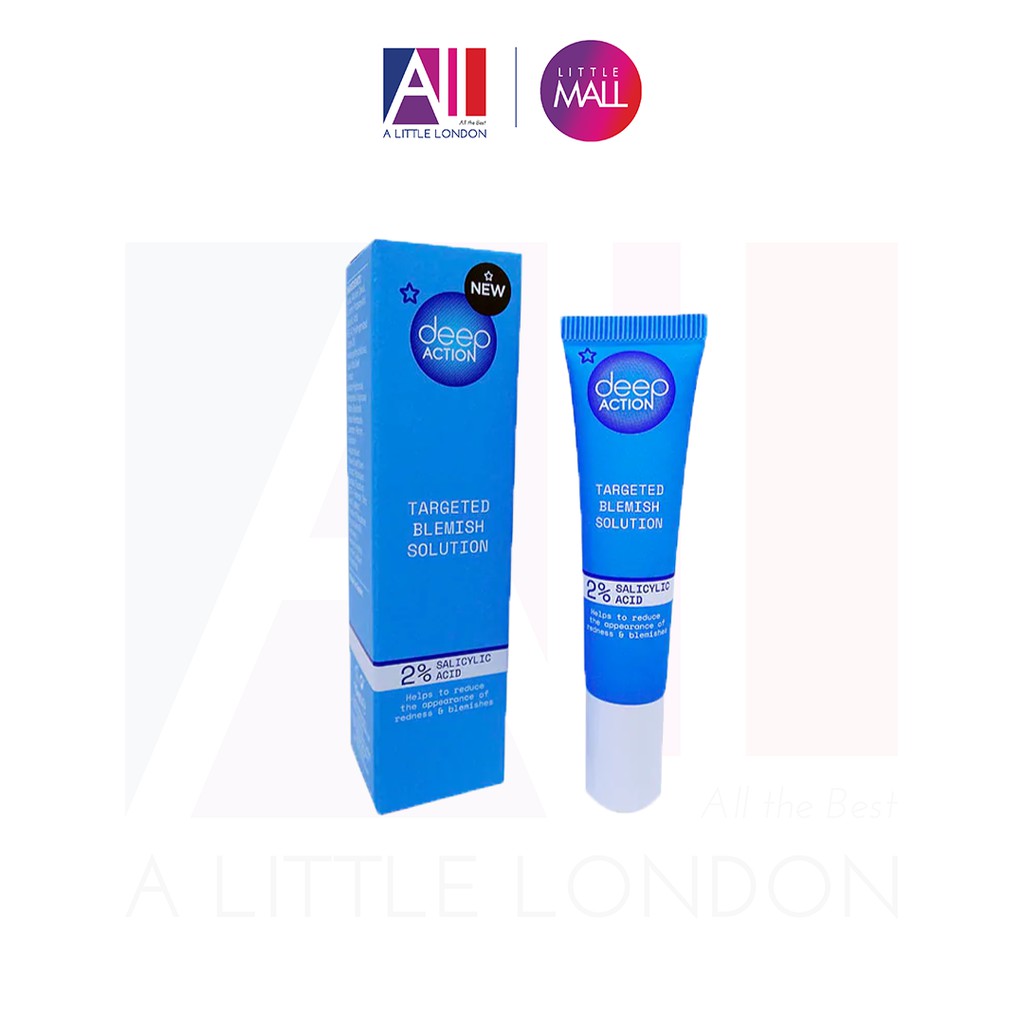 [TOP 1 SHOPEE] Chấm mụn Superdrug Deep Action Targeted Blemish Solution 15ml (Bill Anh)