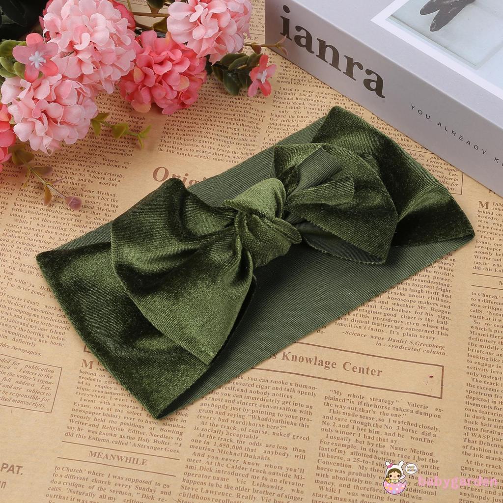 Băng đô nơ co giãn xinh xắn dành cho bé gái