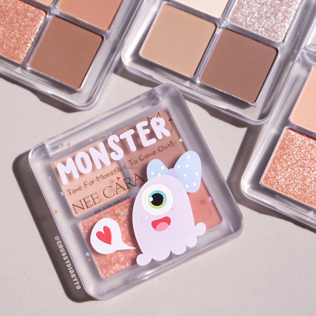 Phấn Mắt Nee Cara Monster Eyeshadow 4 Gam Màu Cực Xinh N1965