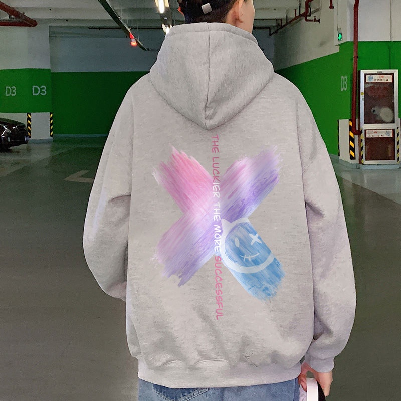 Áo Hoodie Nhung Dáng Rộng Thời Trang Cá Tính Dành Cho Nam Và Nữ