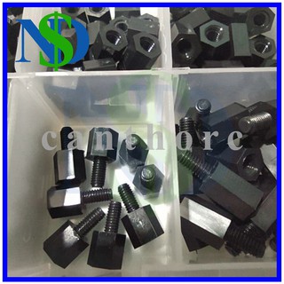 Trụ nhựa M3 đủ loại đực - cái cái - cái các kích thước