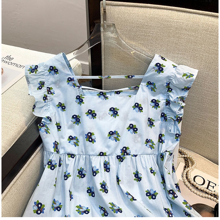 Áo Hoa Không Tay Thời Trang Mùa Hè Xinh Xắn Dành Cho Nữ