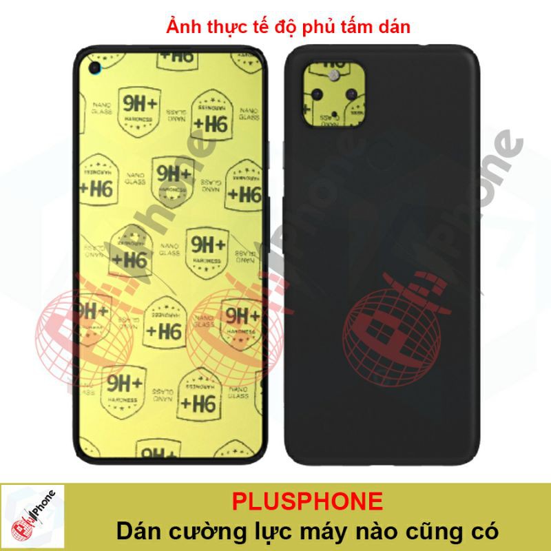 [Mã ELFLASH3 hoàn 10K xu đơn 20K] Dán cường lực dẻo nano Google Pixel 4a 5G