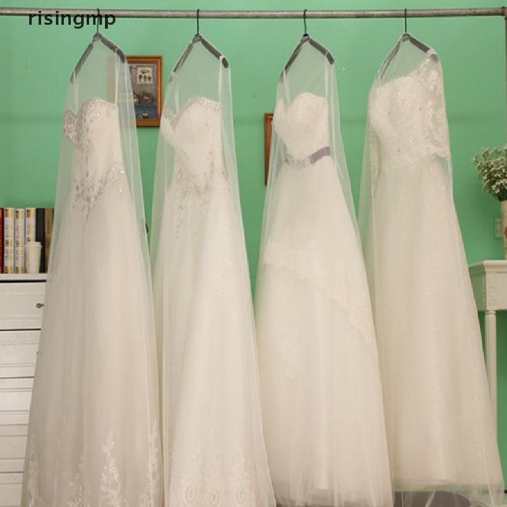 Tấm Vải Tuyn Mềm Mại Trong Suốt Chống Bụi Bảo Vệ Đầm Cưới Tại Nhà ♨Trên đó