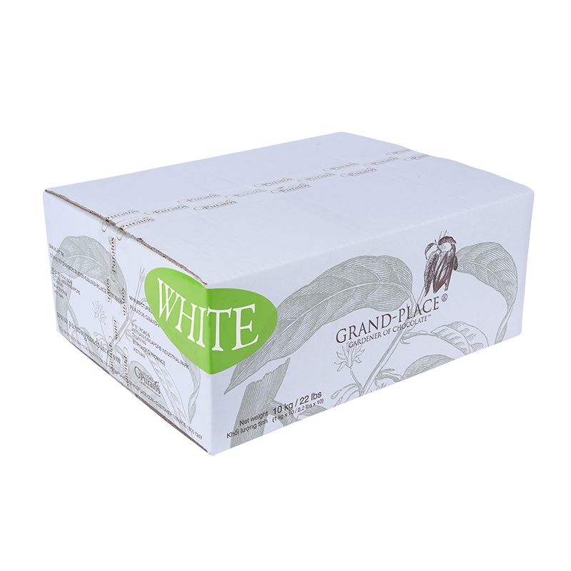 Socola thẻ trắng / socola Compound trắng Grand Place - socola thẻ/thỏi 1kg