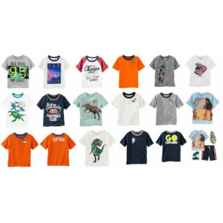 Combo sỉ áo thun bé trai Oshkosh xuất xịn