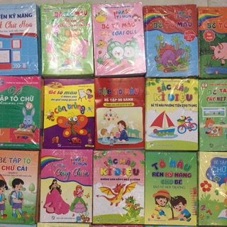 10 quyển tập tô các chủ đề