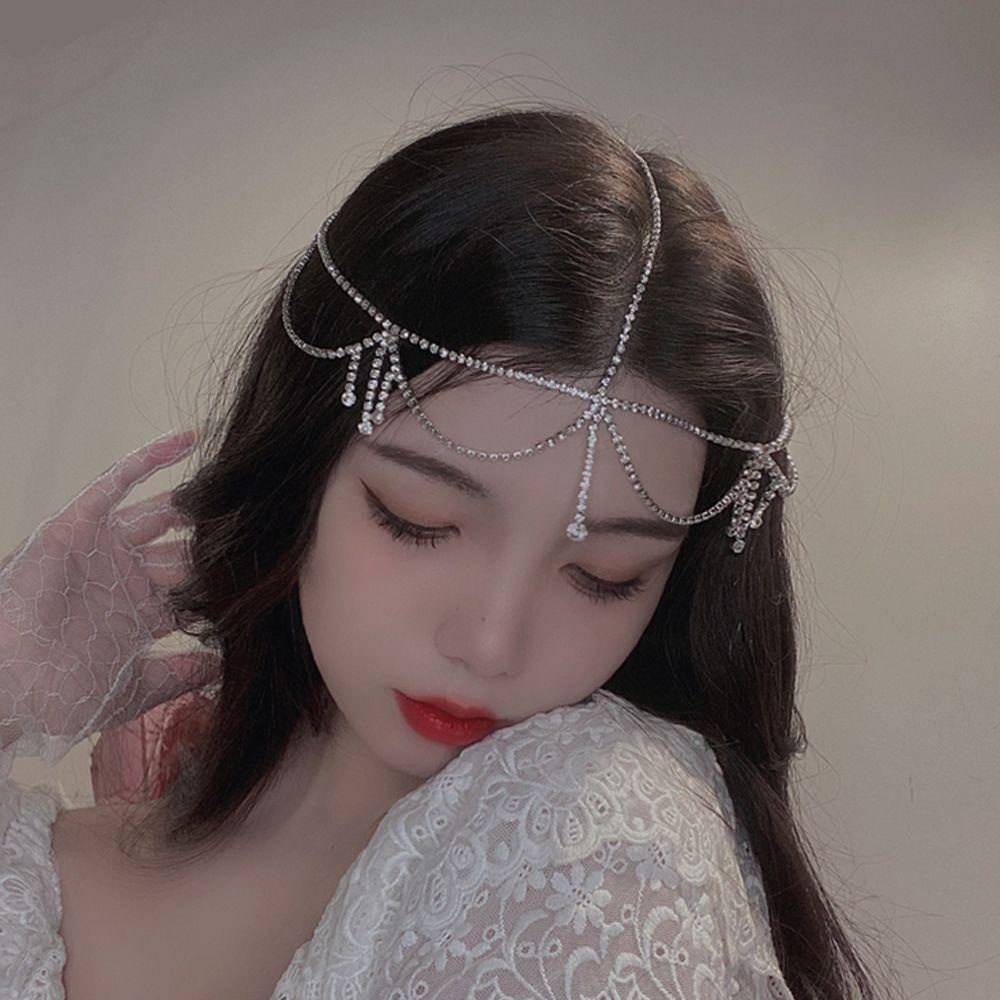 Băng Đeo Trán Tạo Hình Giọt Nước WMES15H Dùng Khi Chụp Ảnh|Khăn Quàng Cổ Phong Cách Hàn Quốc