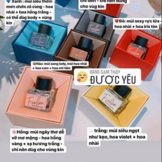😱😱😱Nước hoa vùng kín FOELLIE Auth chuẩn .
