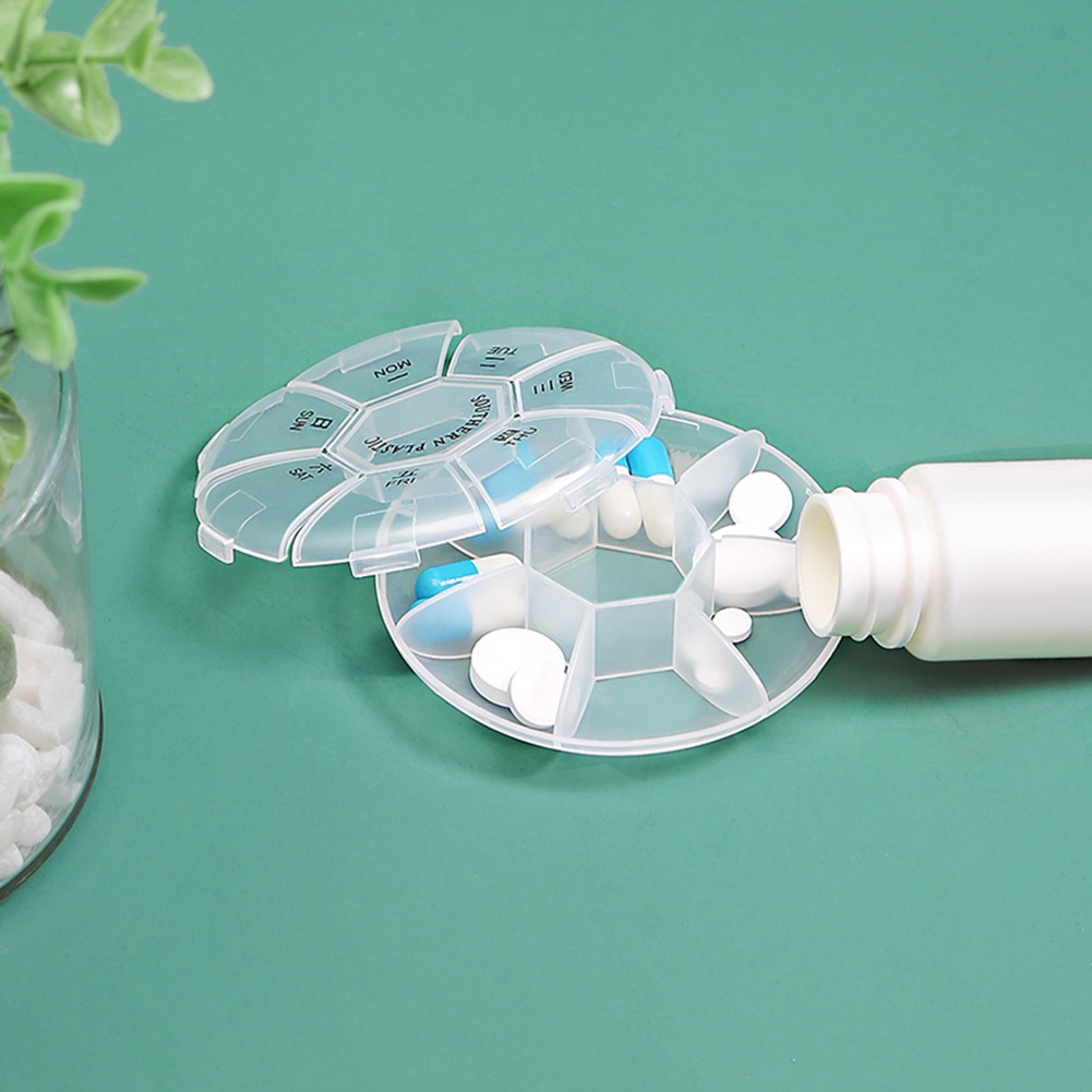 1 Hộp Đựng Thuốc Nhỏ Gọn Tiện Dụng