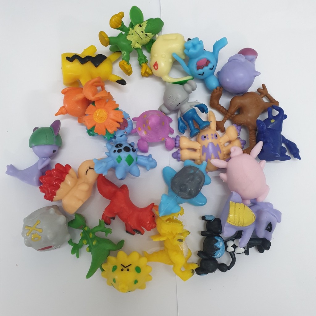 Bộ sưu tập 24 mô hình Pikachu 2-3cm