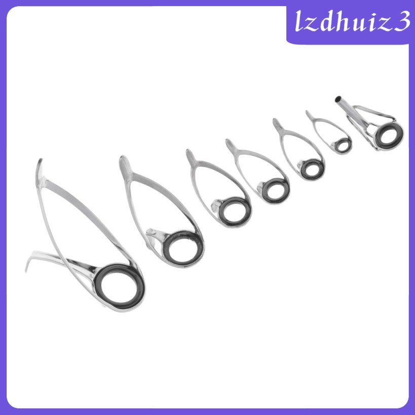 Set 7 Vòng Dẫn Sửa Chữa Cần Câu Cá Gemgem Loey Nhiều Kích Cỡ