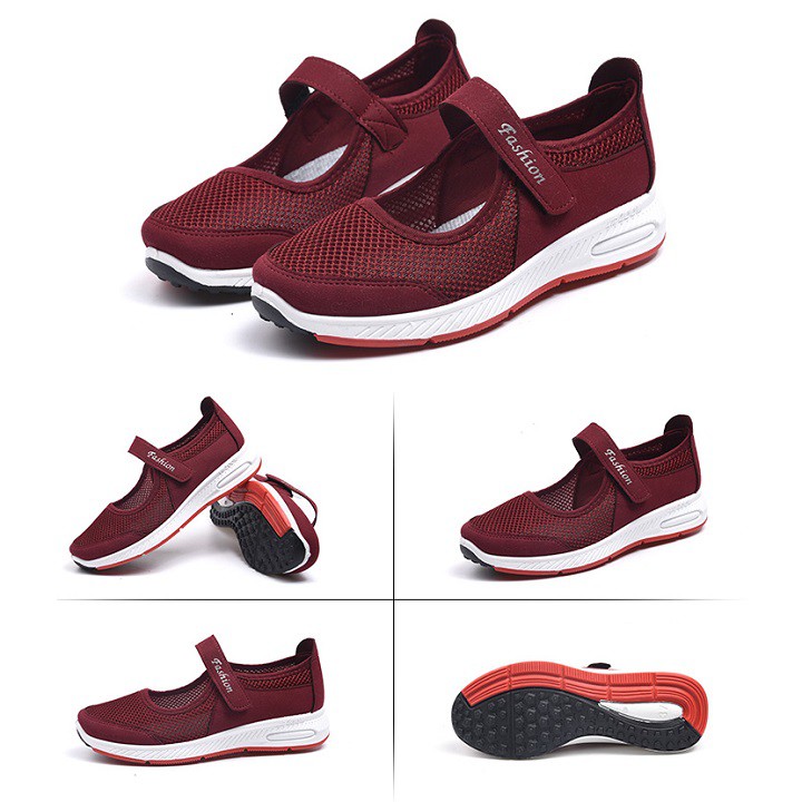 Giày Mọi Nữ, Giày Lười Nữ Trung Niên, Trẻ Trung Êm Thoáng | BigBuy360 - bigbuy360.vn