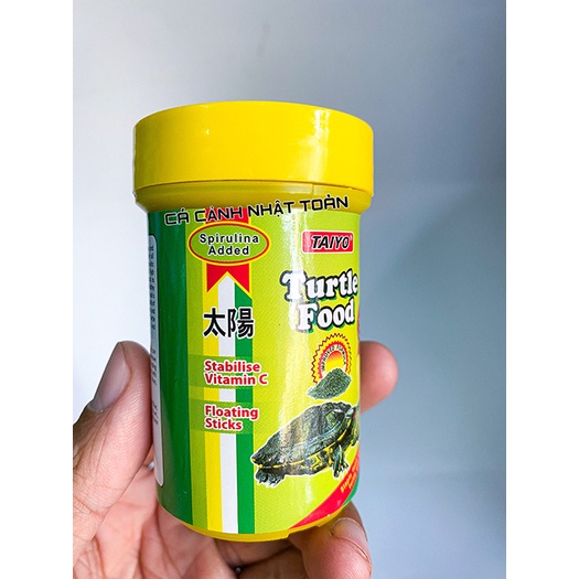 THỨC ĂN CHO RÙA BABA TURTLE FOOD ẤN ĐỘ TAIYO 40G