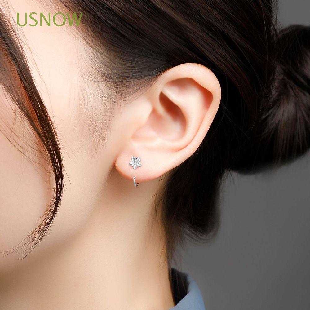 Khuyên Tai Vòng Hợp Kim Hình Trái Tim Bướm Mặt Trăng Ngôi Sao Thời Trang Xu Hướng Hàn Quốc Cho Nữ