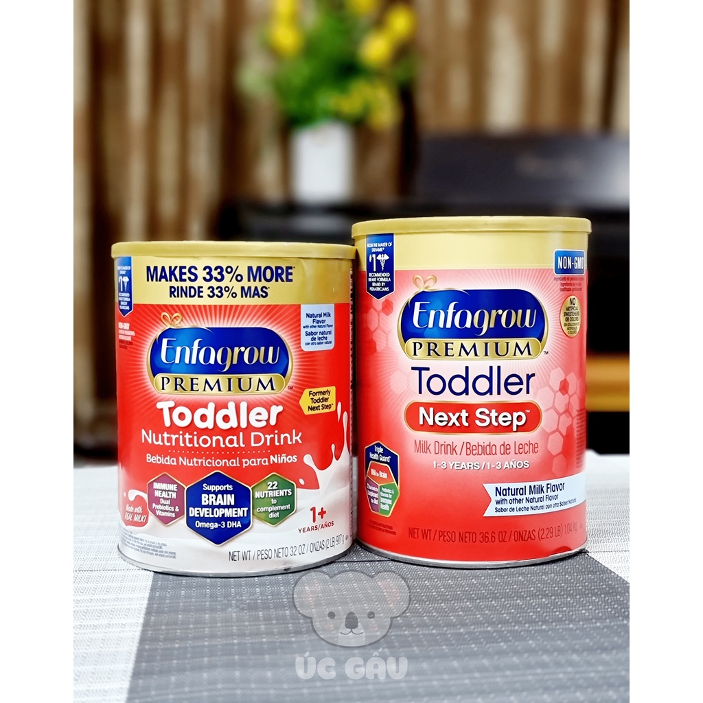 Sữa Enfagrow Mỹ 1.04kg, 907g