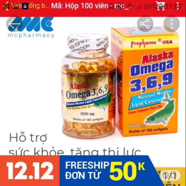 Combo omega3 . viên uống nam nữ - CHO KHÁCH XEM HÀNG